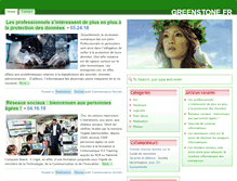 Tablet Screenshot of greenstone.fr
