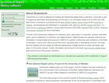 Tablet Screenshot of greenstone.org